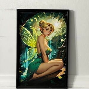 Tinker Bell Pinup girl Poster